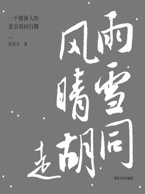 cover image of 风雨晴雪走胡同:一个媒体人的北京胡同行脚